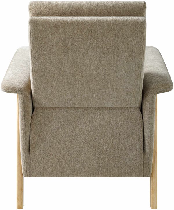 Eckersdorf Modern Minimalist Wooden Accent Chair For Sale - Image 2