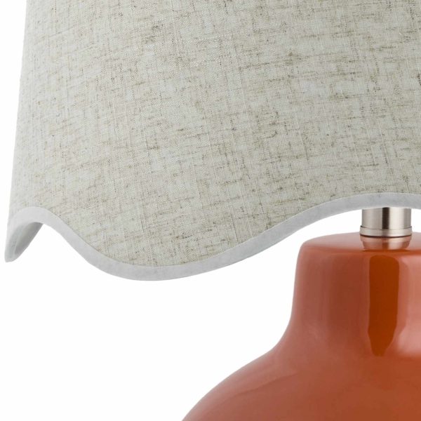 Pojezerje Red & Wheat Table Lamp Discount - Image 3