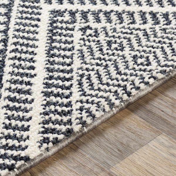 Madison Black&White Area Rug - Clearance Online Hot Sale - Image 4