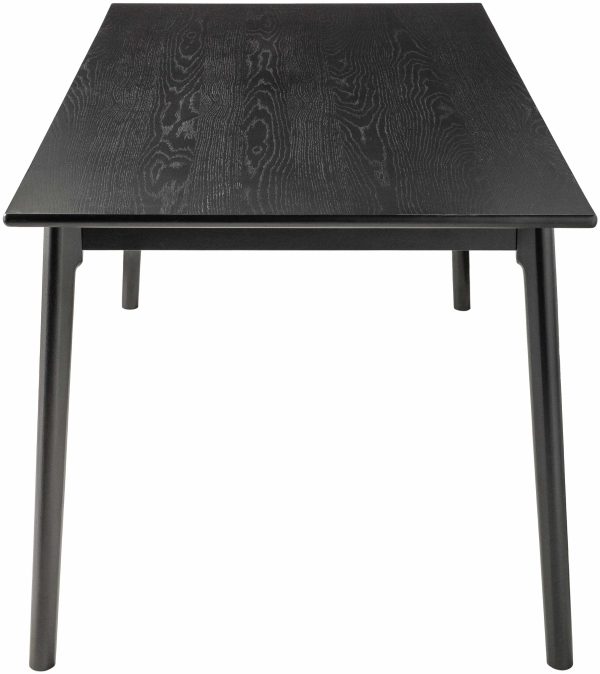 Cucuyagua Black Modern Rectangular Dining Table Discount - Image 5