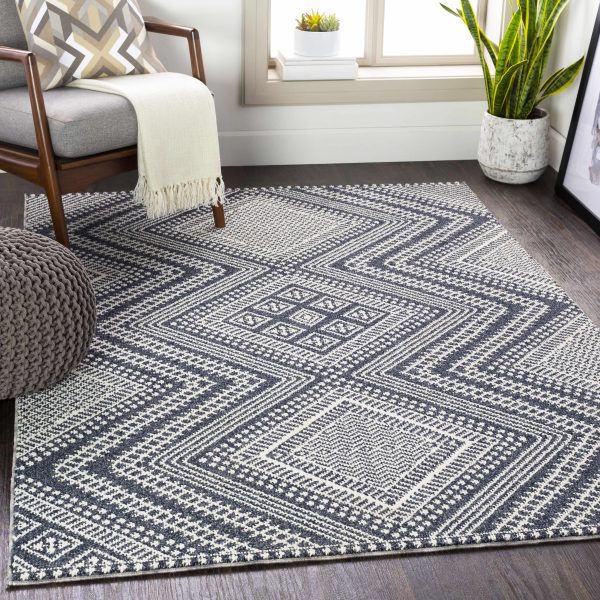Madison Black&White Area Rug - Clearance Online Hot Sale - Image 3