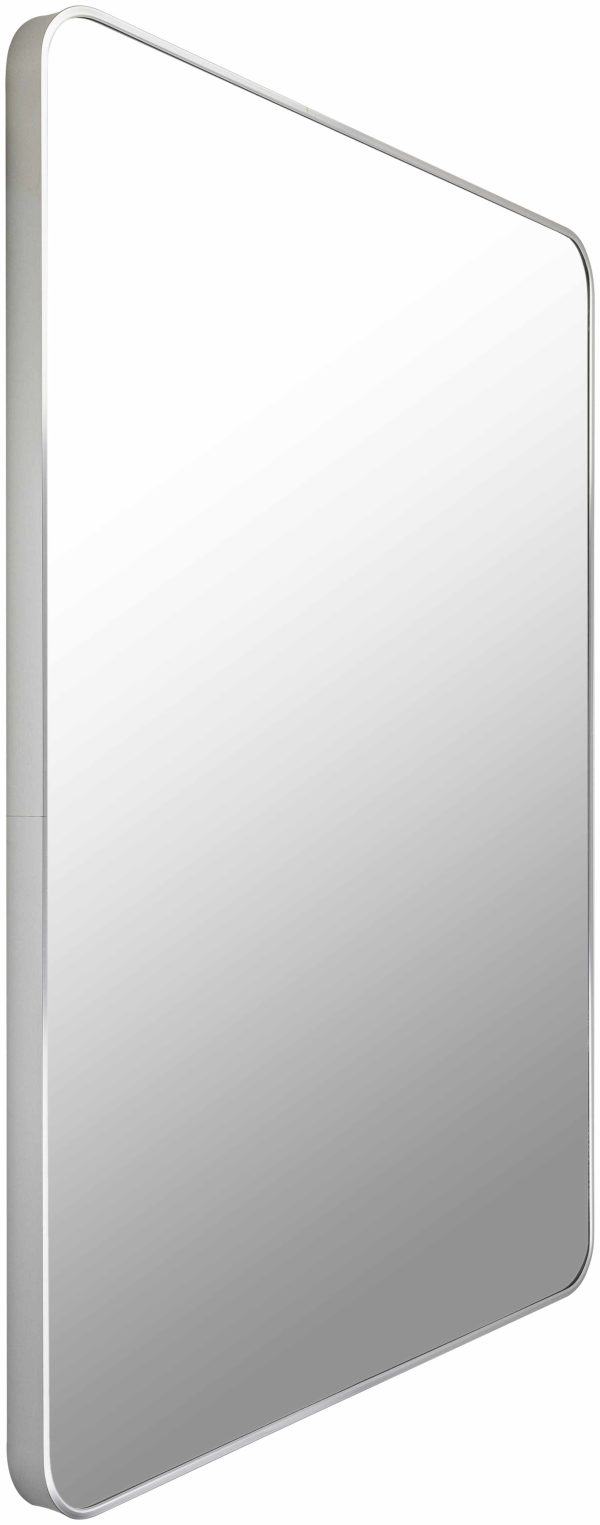 Sustinente Silver Gray Carved Mirror Online now - Image 3