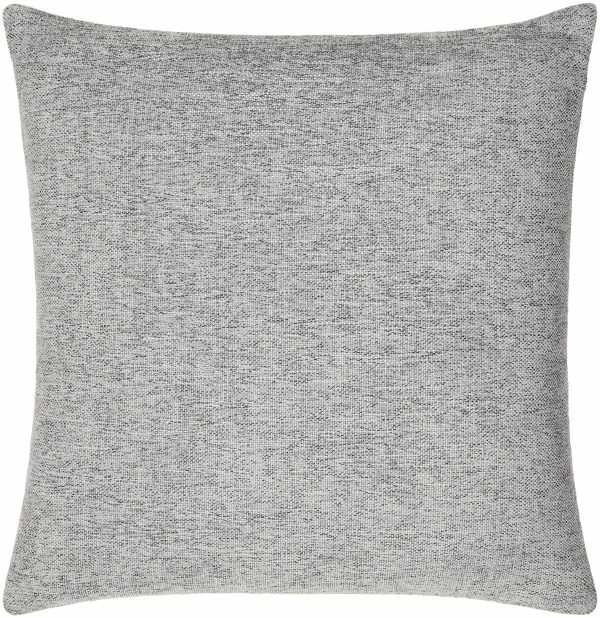 Zihna Gray Textured Throw Pillow on Sale