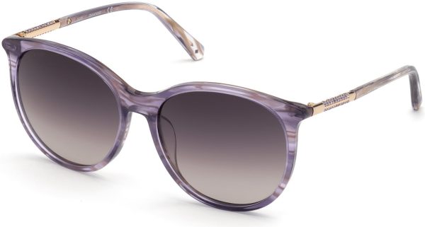 Swarovski SK0293-H Round Sunglasses For Women Online Sale - Image 3