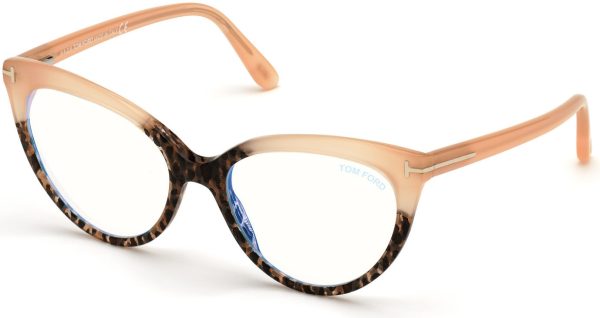 Tom Ford FT5674-B Round Eyeglasses For Women Supply - Image 4