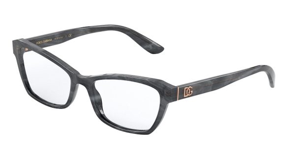 DOLCE & GABBANA DG3328 Rectangle Eyeglasses on Sale