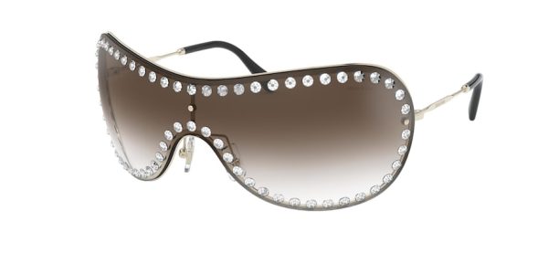 Miu Miu CORE COLLECTION MU51VS Irregular Sunglasses Hot on Sale - Image 2