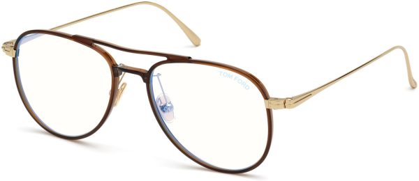 Tom Ford FT5666-B Pilot Eyeglasses For Men Online now - Image 4