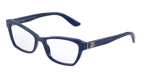 DOLCE & GABBANA DG3328 Rectangle Eyeglasses on Sale - Image 3
