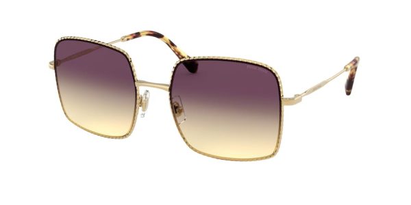 Miu Miu CORE COLLECTION MU61VS Rectangle Sunglasses For Discount - Image 2