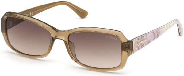 Guess GU7683 Rectangular Sunglasses For Women Cheap - Image 2