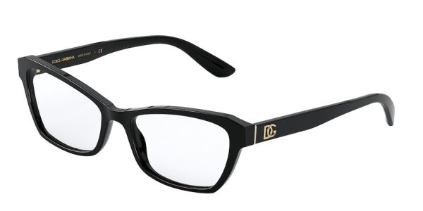 DOLCE & GABBANA DG3328 Rectangle Eyeglasses on Sale - Image 4