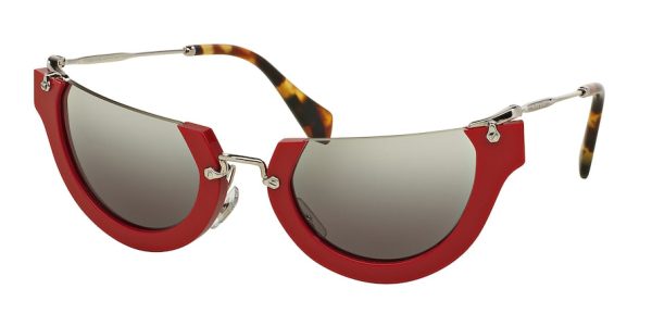 Miu Miu RASOIR MU11QS Irregular Sunglasses For Sale