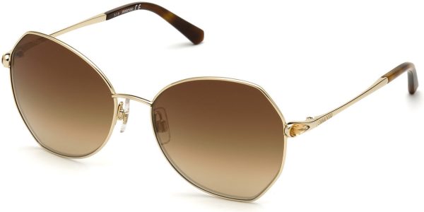 Swarovski SK0266 Geometric Sunglasses For Women Online Hot Sale - Image 3