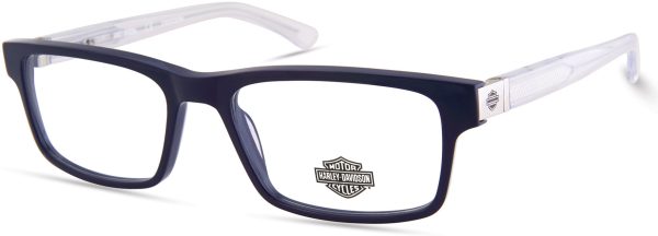 Harley-Davidson HD9004 Rectangular Eyeglasses For Men Online Sale - Image 3