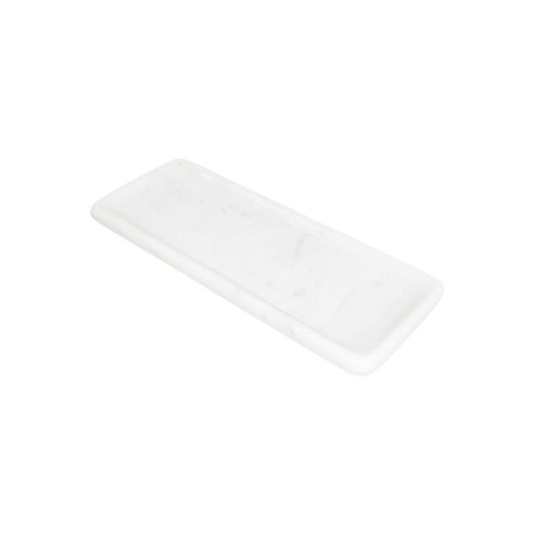 Curved Edge Marble Tray For Sale