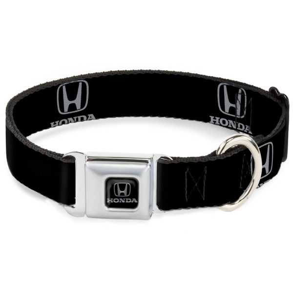 Honda Seatbelt Buckle Collar - Honda Logo Black Silver Cheap